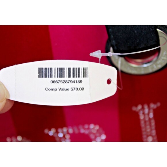 Victoria Secret Bling Lettering Large Pink Tote Bag New with Tag - Picture 3 of 11